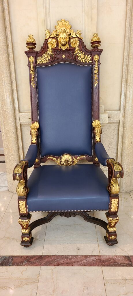 Palace Hotel SF Throne