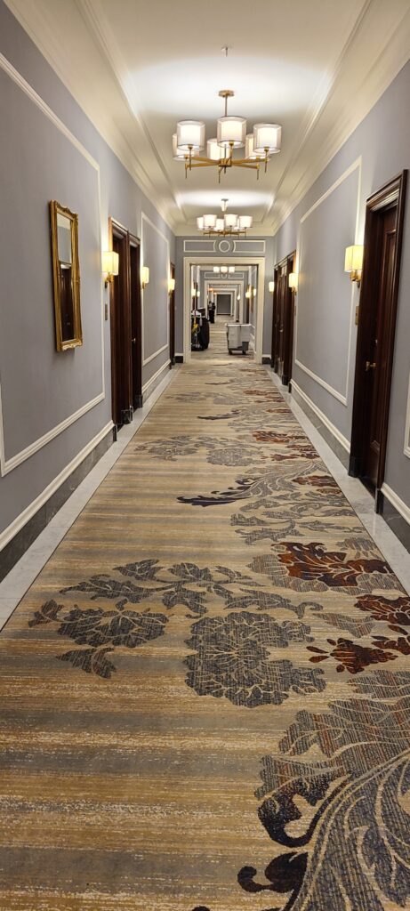 Palace Hotel SF Hallway