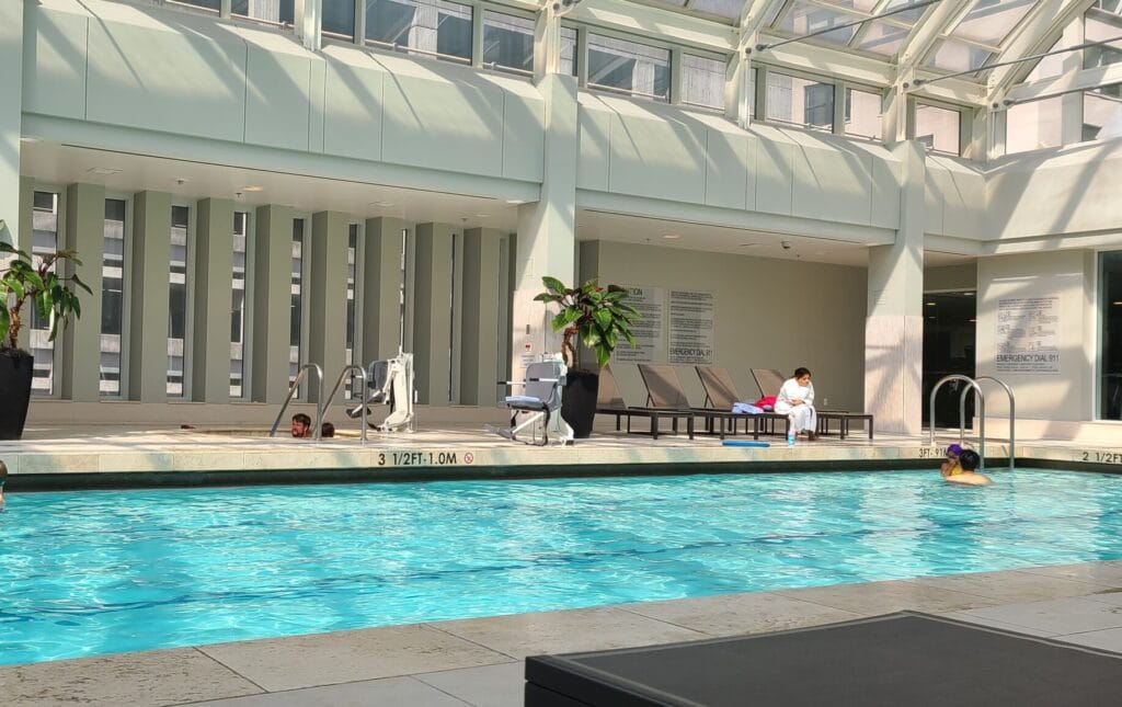Palace Hotel SF pool