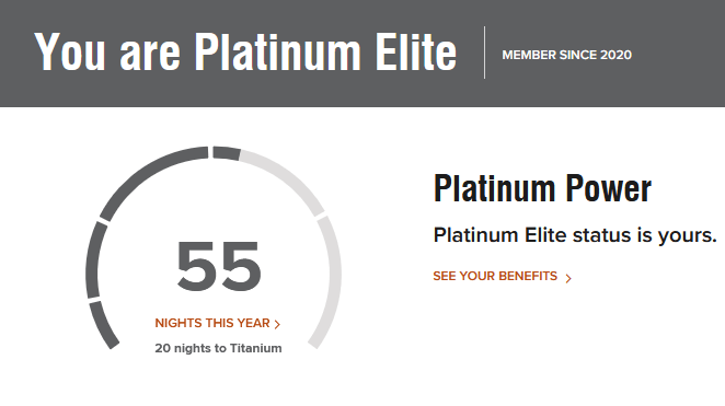 Marriott Bonvoy Platinum Elite