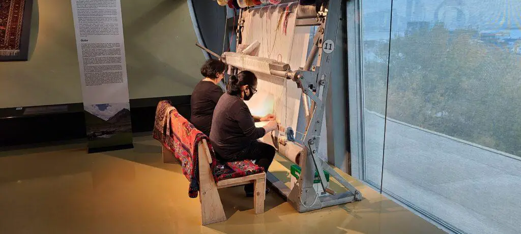 Sewing Carpets Demonstration