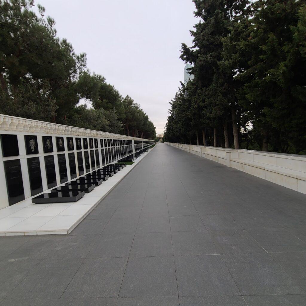 Baku Azerbaijan Martyrs' Lane