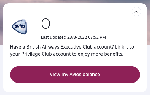 Qatar Avios Link