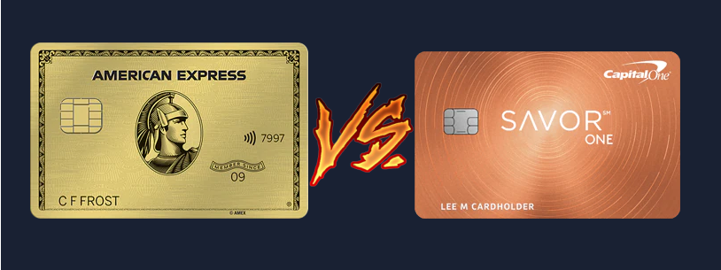 Amex Gold vs. Capital One SavorOne