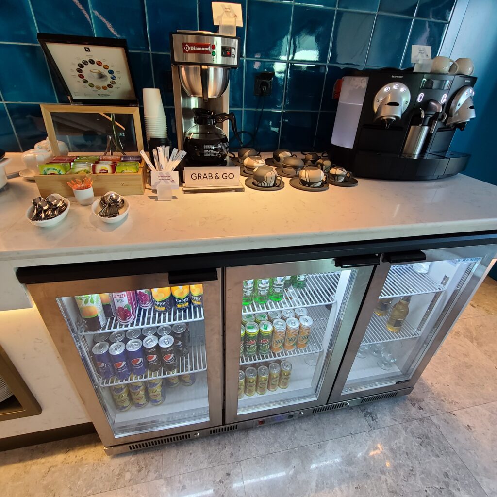 Izmir Marriott MClub Lounge Unlimited Grab n' Go Drinks