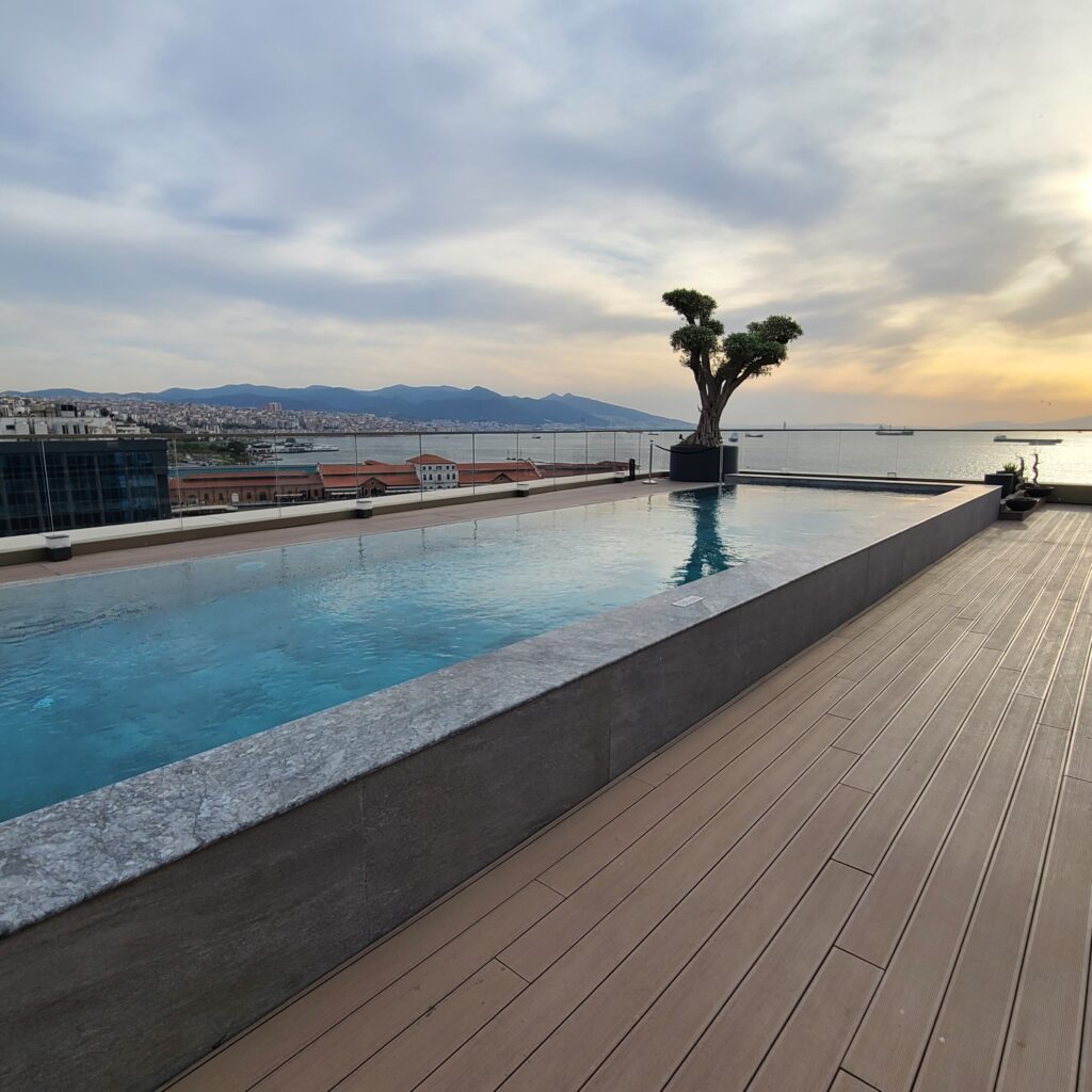 Izmir Marriott Rooftop Pool