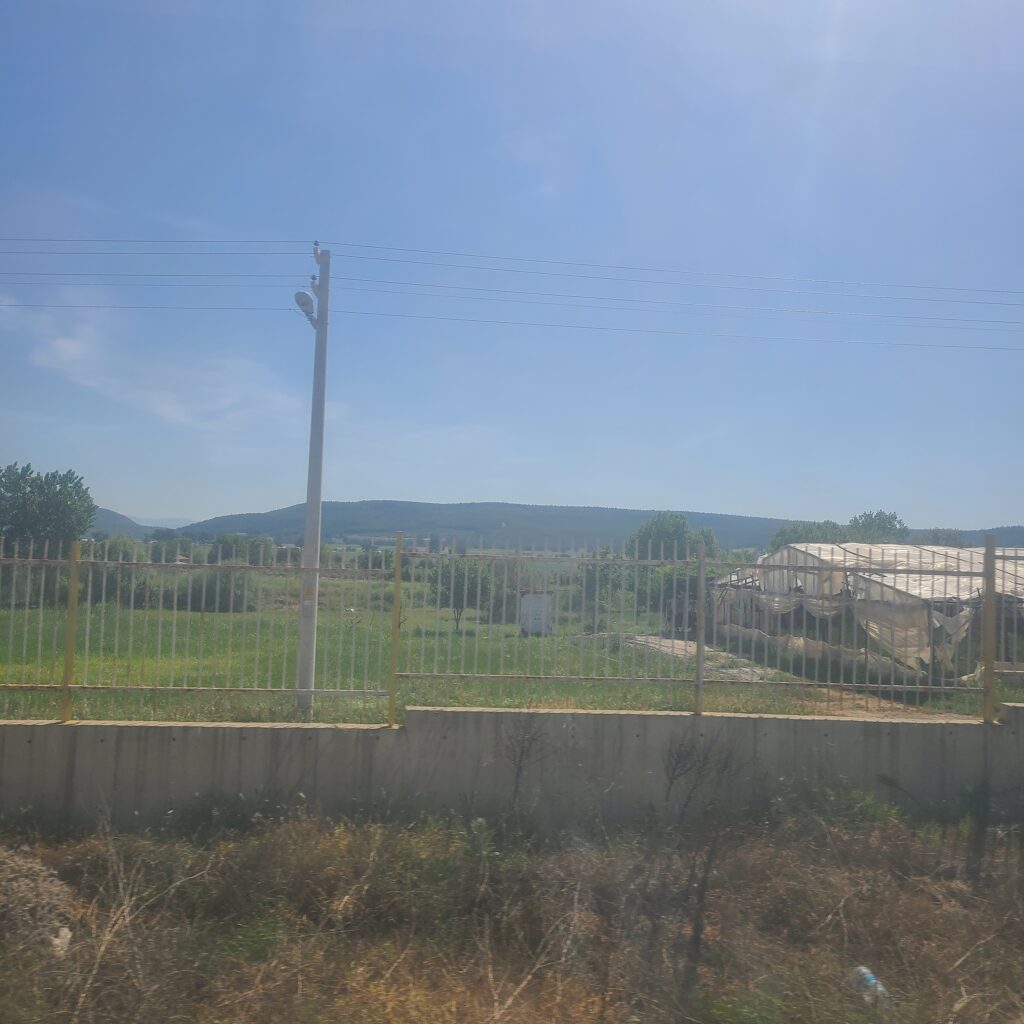 Train Ride View to Ephesus