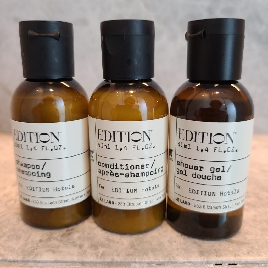 The Bodrum EDITION Le Labo Bath Amenities