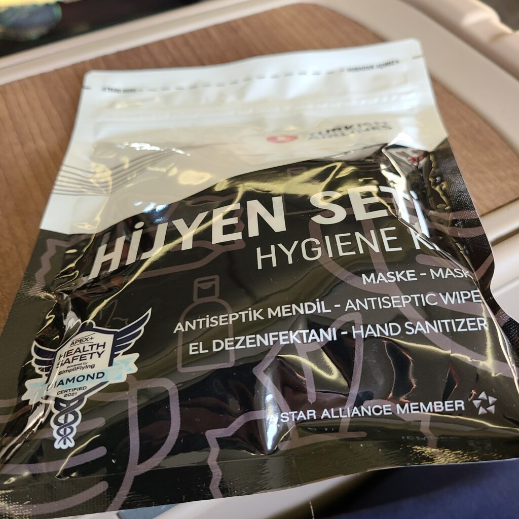 Turkish Airlines Sanitary Kit