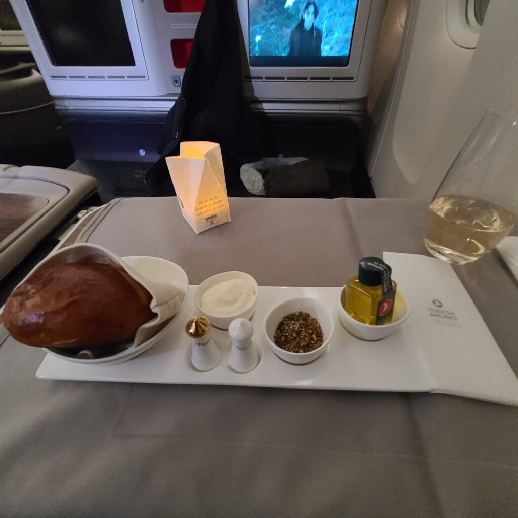 Turkish Airlines Business Class 777 Pastry & Seasonings