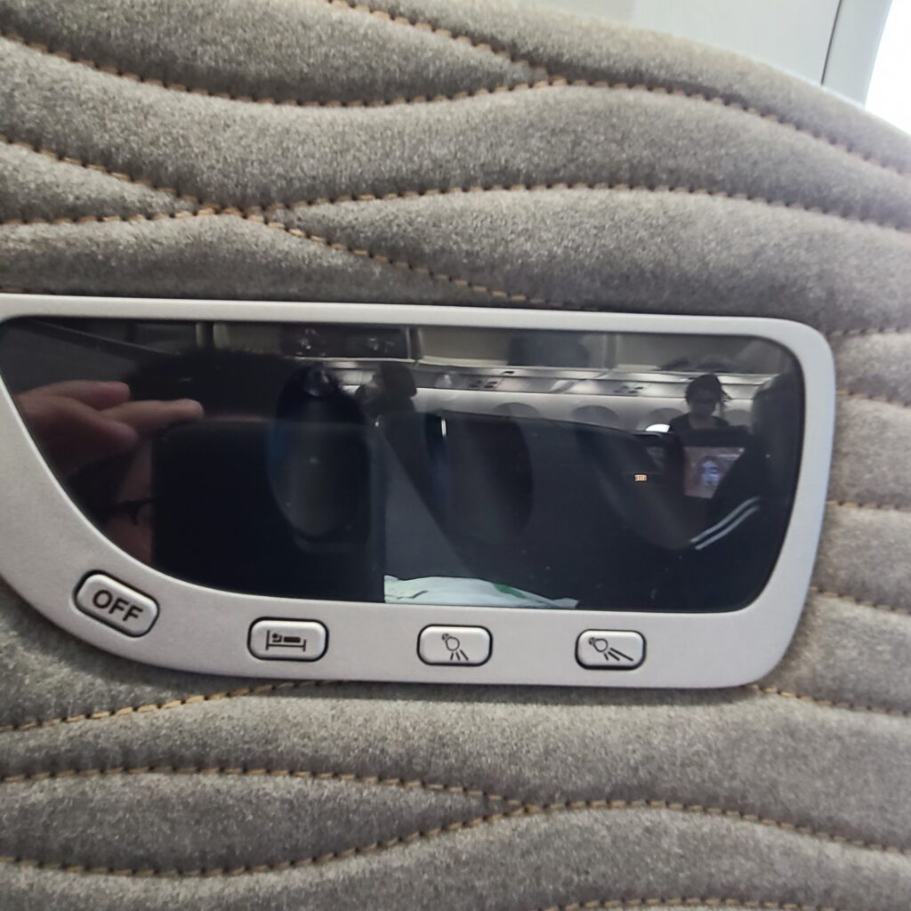 Turkish Airlines Business Class 787 Reading Lights