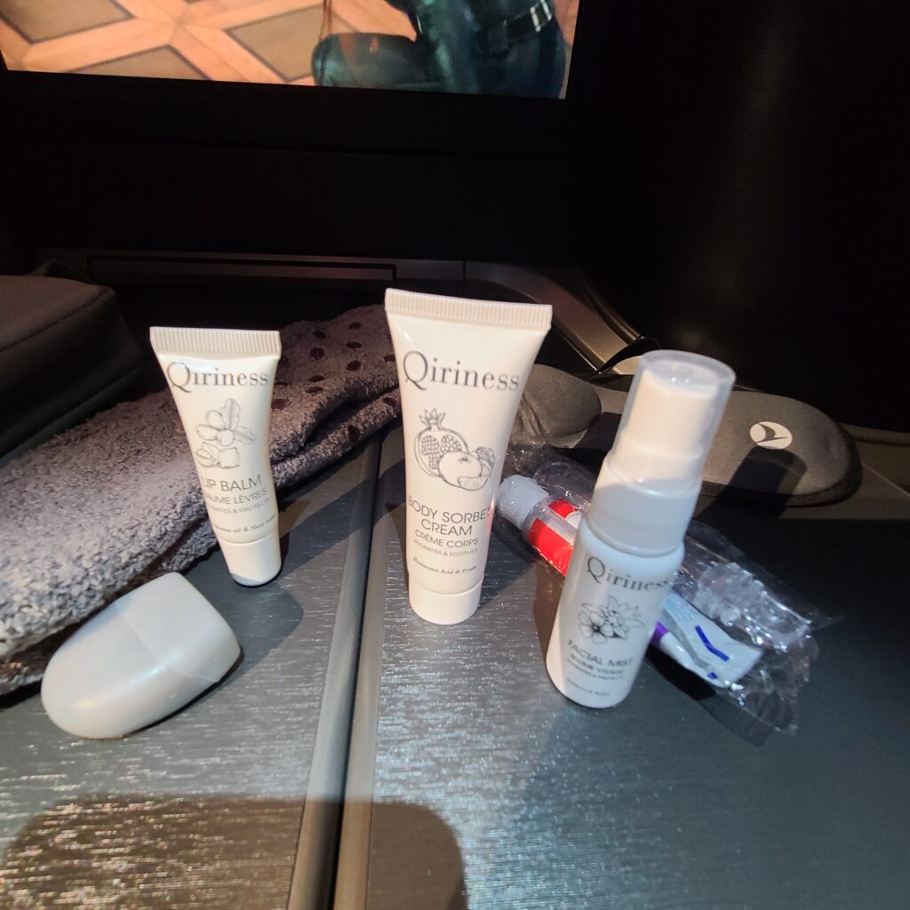 Turkish Airlines Business Class Amenities