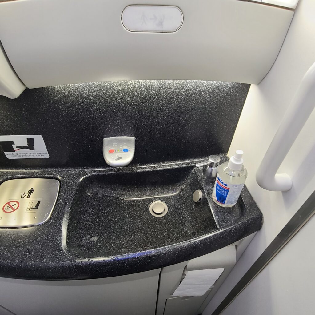 Turkish Airlines Business Class 787 Lavatory Sink