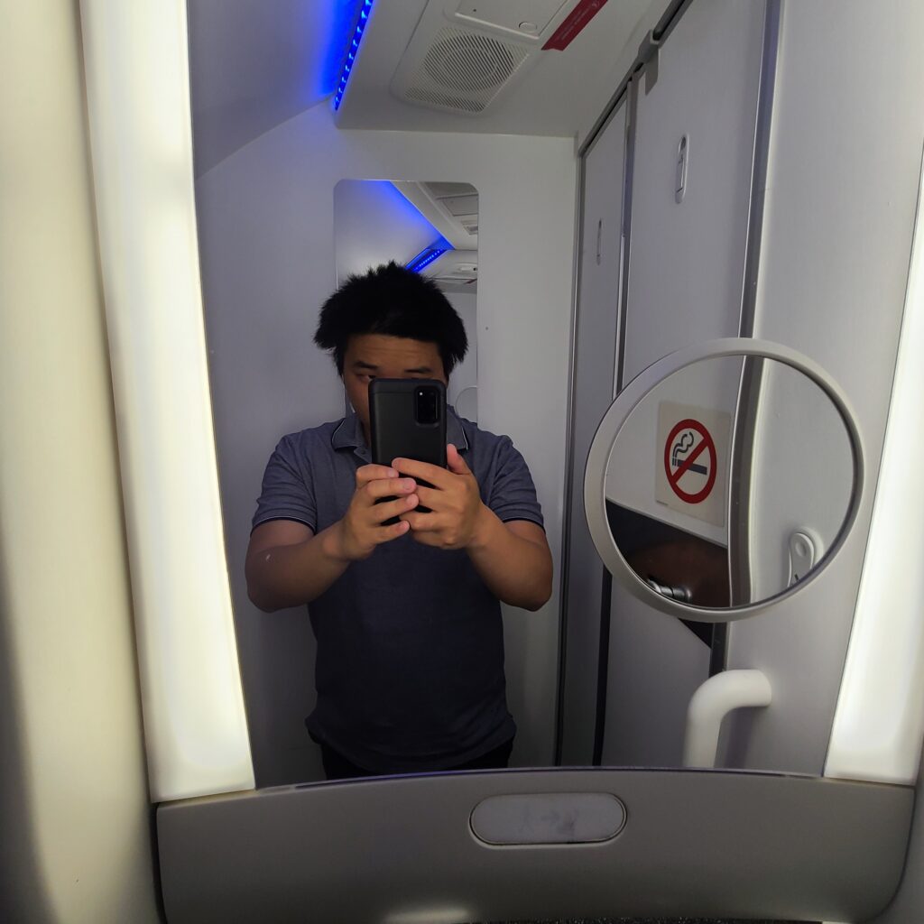 Turkish Airlines Business Class 787 Lavatory Mirror