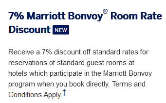 Amex Bonvoy Business 7% Discount