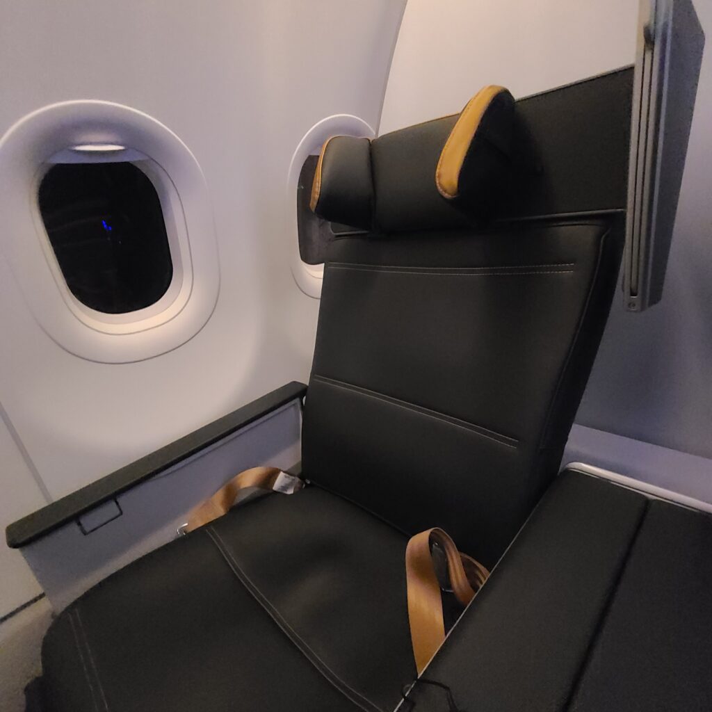 Turkish Airlines Business Class A321neo Adjustable Headrest