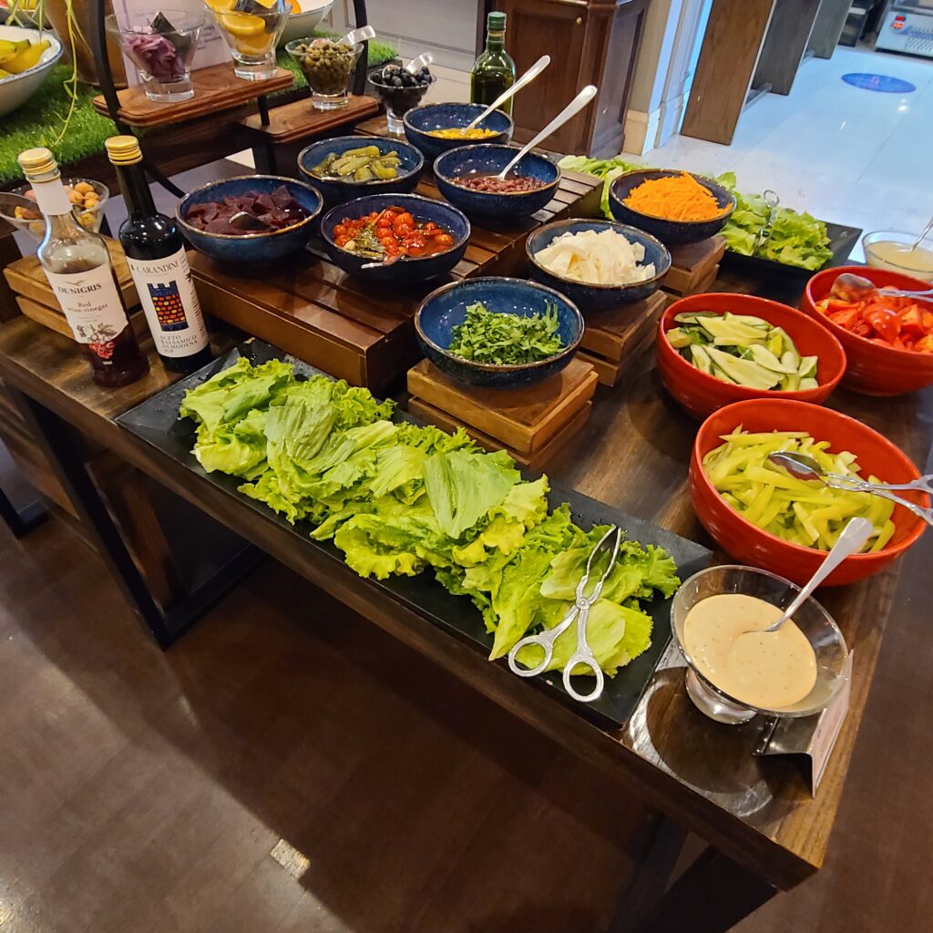 Hyatt Regency Bishkek Breakfast Salad