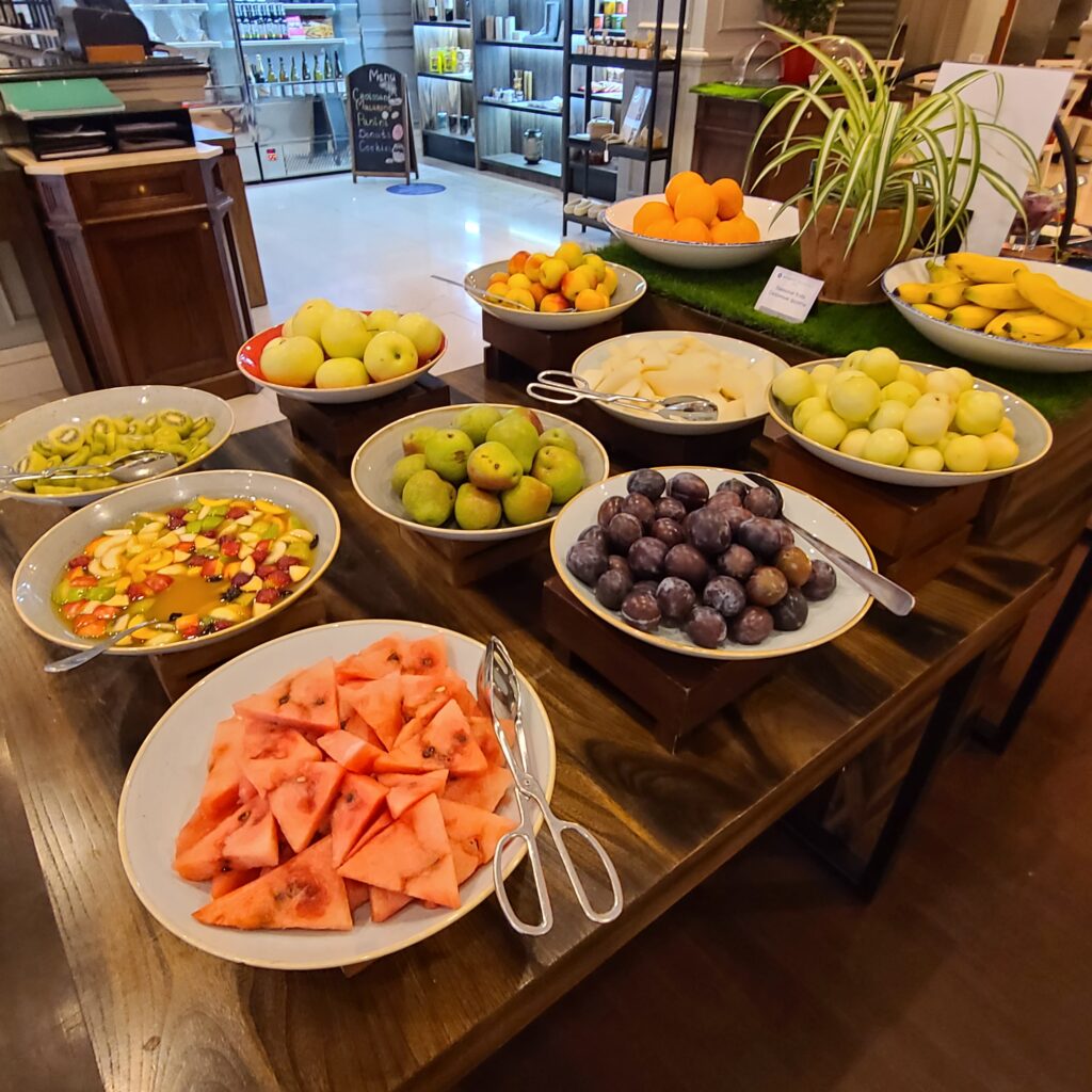 Hyatt Regency Bishkek Breakfast Fruits