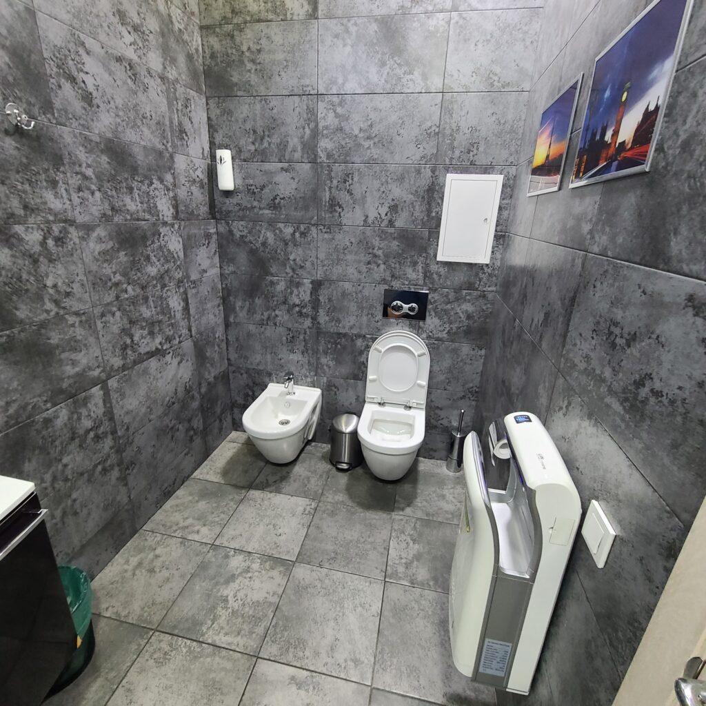 Manas International Airport Business Lounge Bathroom