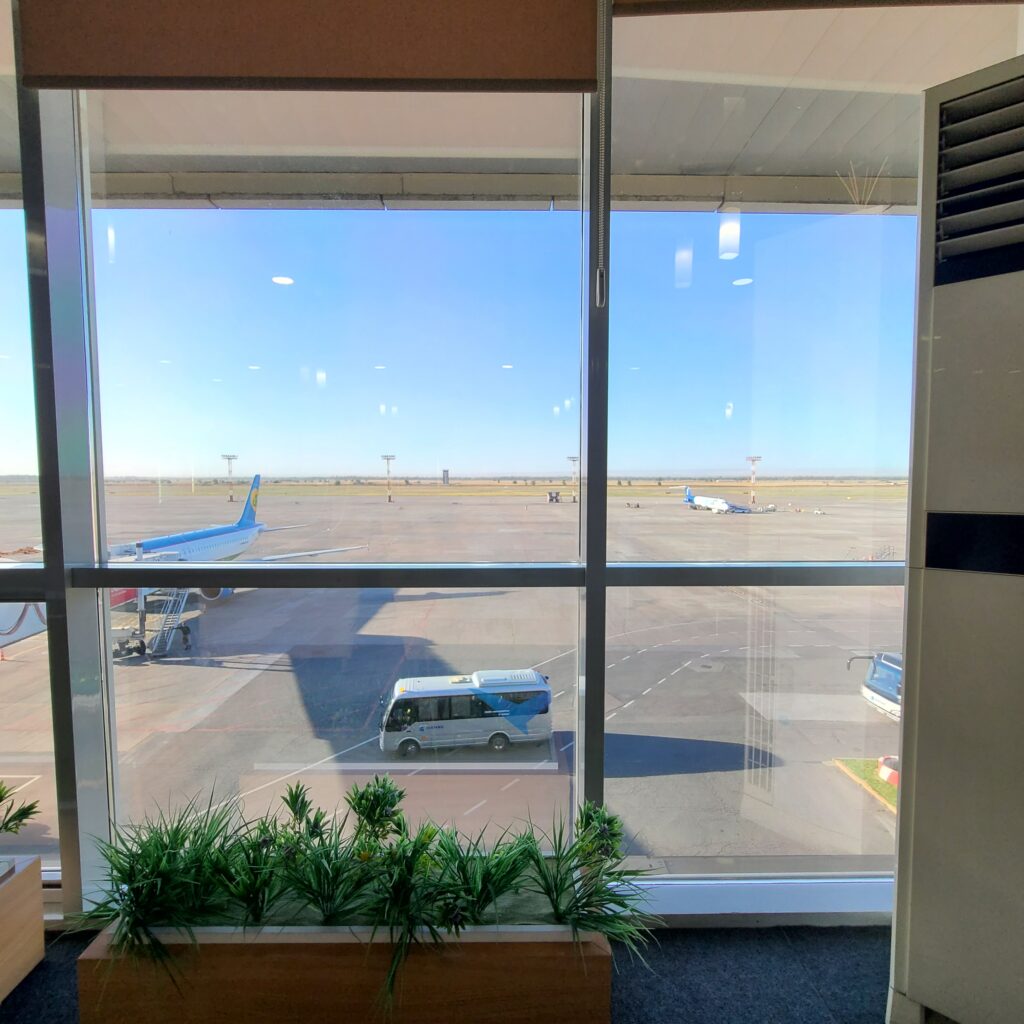 Manas International Airport Business Lounge Runway View