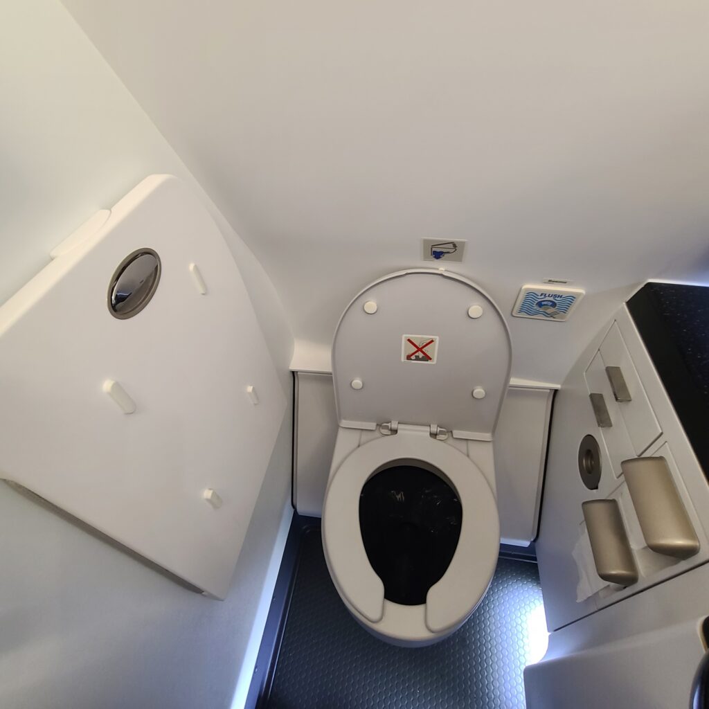 Turkish Airlines Business Class A321neo Lavatory Toilet