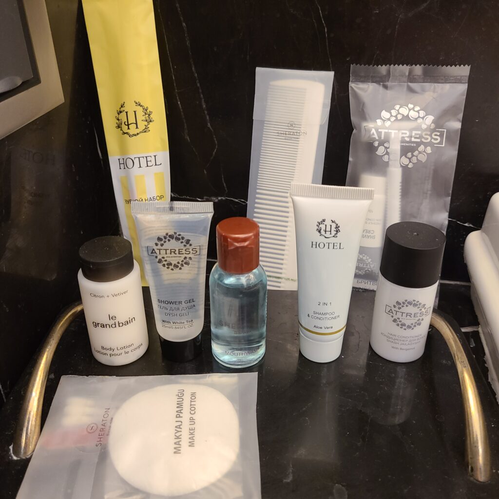 Sheraton Bishkek Bath Amenities