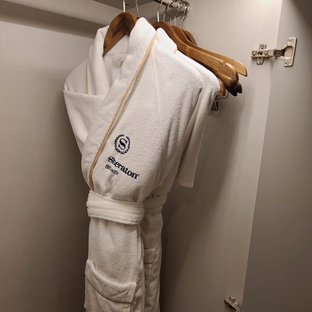 Sheraton Bishkek Bathrobe