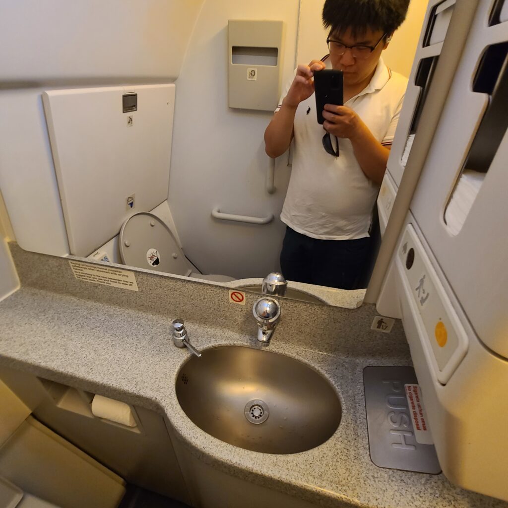 Uzbekistan Airways Airbus A320 Lavatory