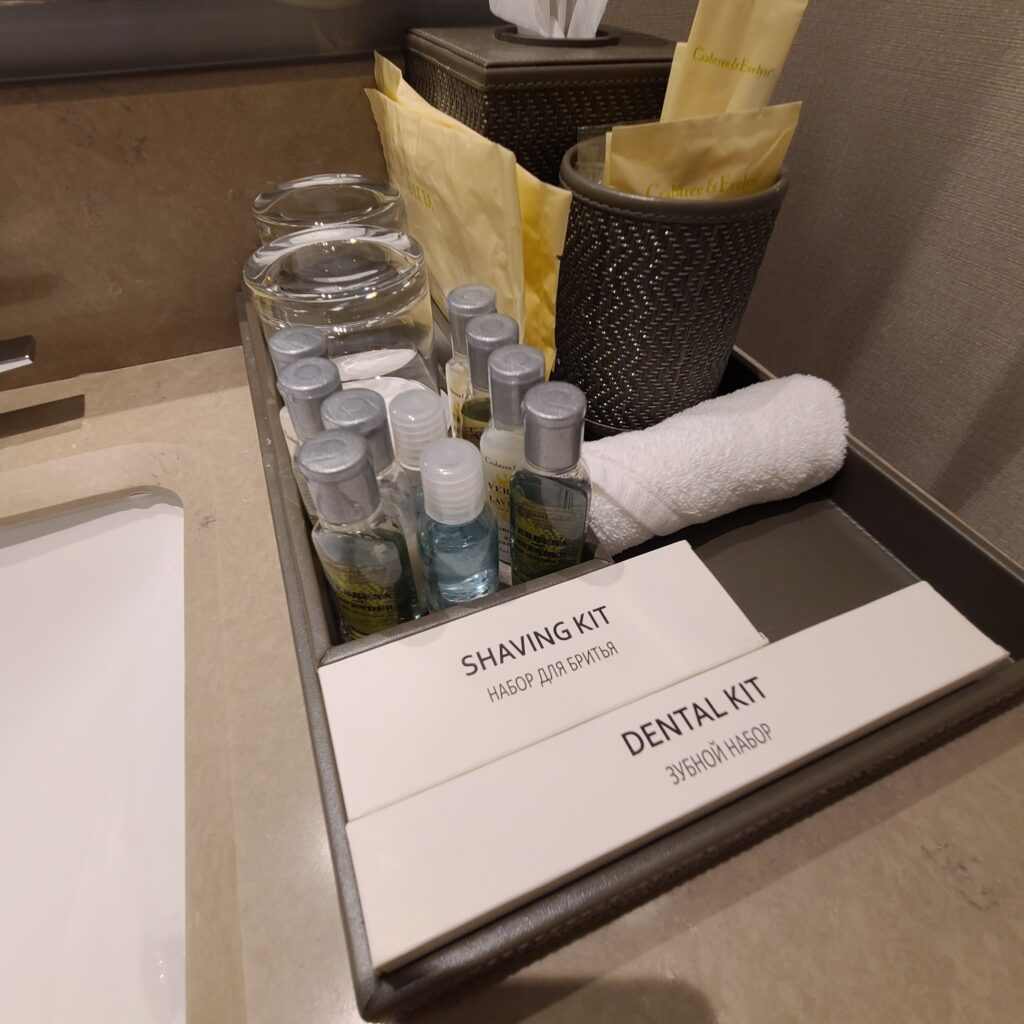 Hilton Tashkent City Bath Amenities