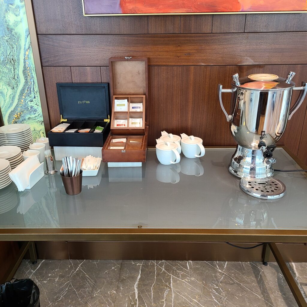 Hilton Tashkent City Executive Lounge Tea
