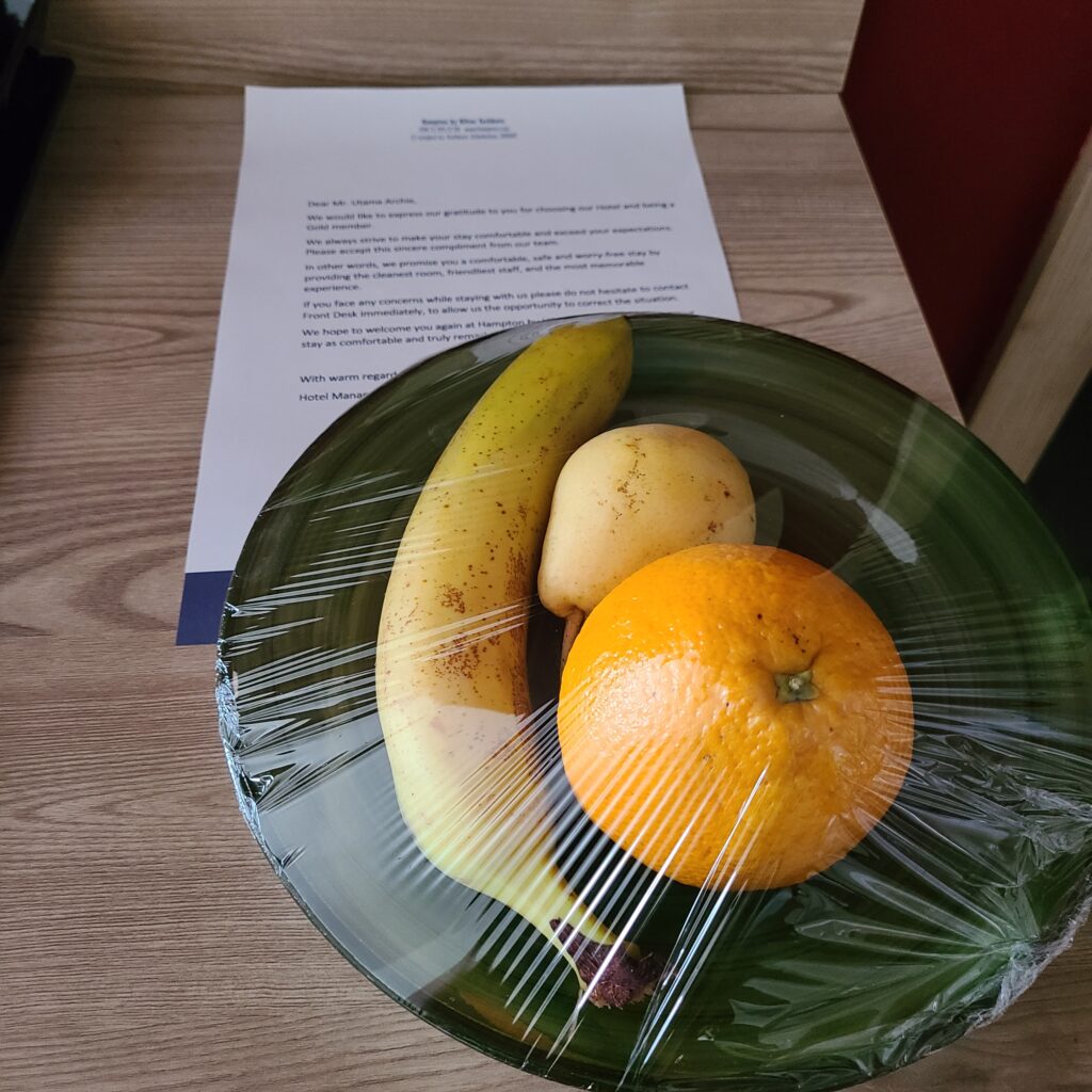 Hampton by Hilton Tashkent Welcome Gift