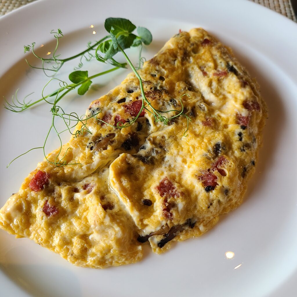 St. Regis Astana La Riviere Breakfast Omelet