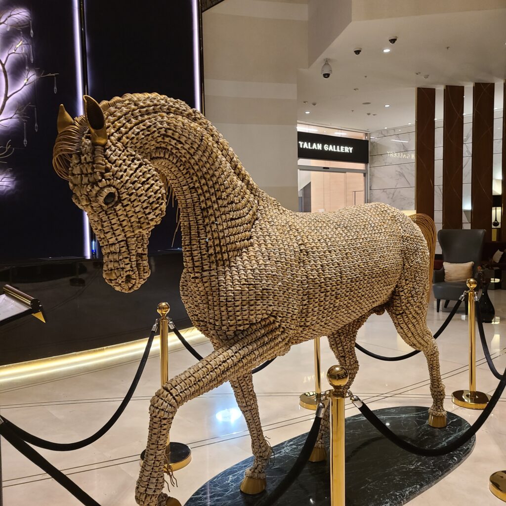 The Ritz-Carlton, Astana Lobby Horse Statue