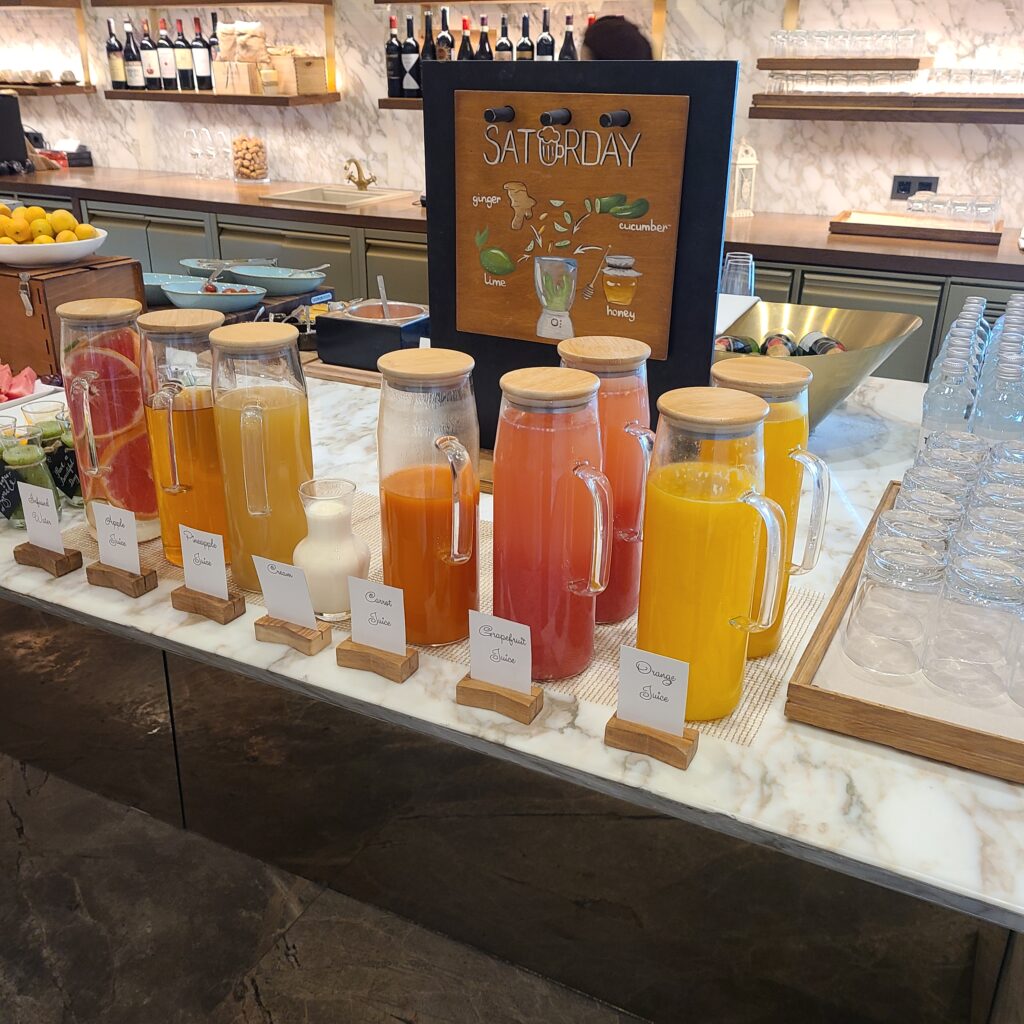 The Ritz-Carlton, Astana Breakfast Juice
