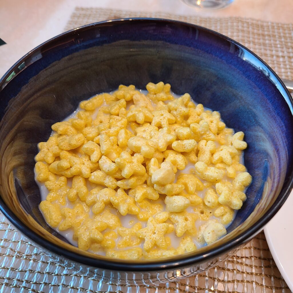 The Ritz-Carlton, Astana Breakfast Honey Stars Cereal