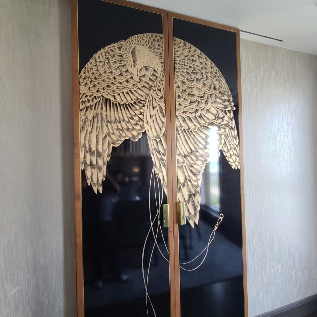 The Ritz-Carlton, Astana Carlton Suite Office Door