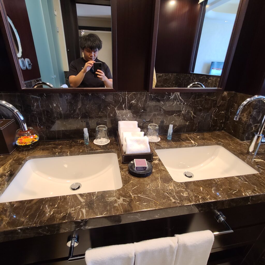 The Ritz-Carlton, Almaty Junior Suite Junior Suite Bathroom Sinks