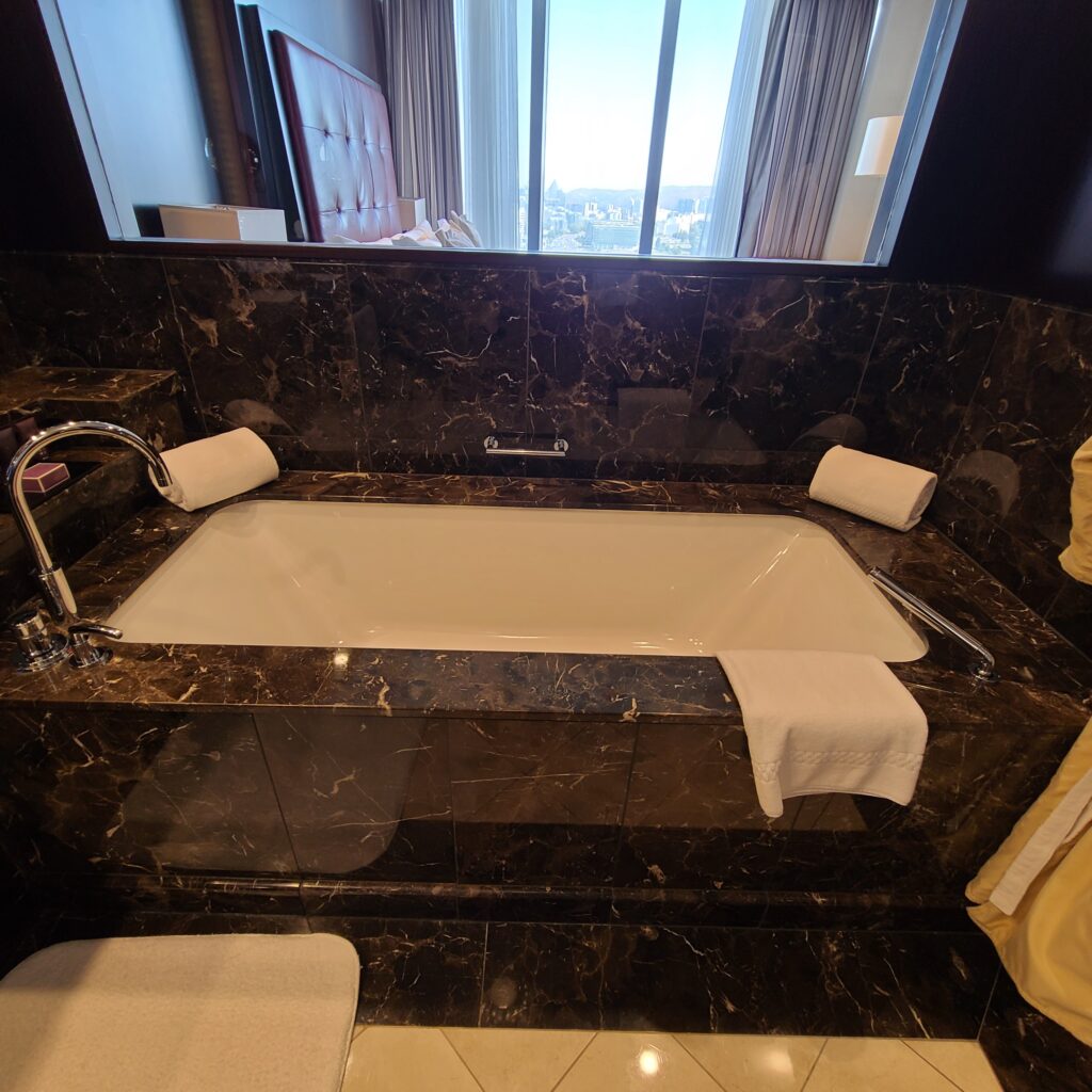 The Ritz-Carlton, Almaty Junior Suite Junior Suite Bathtub