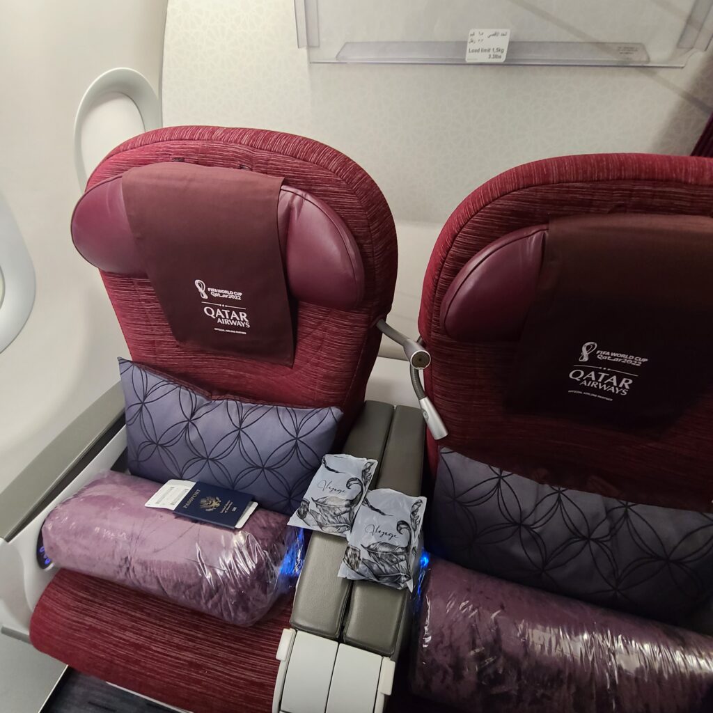 Qatar Airways Old Business Class A320 Seats (World Cup 2022)