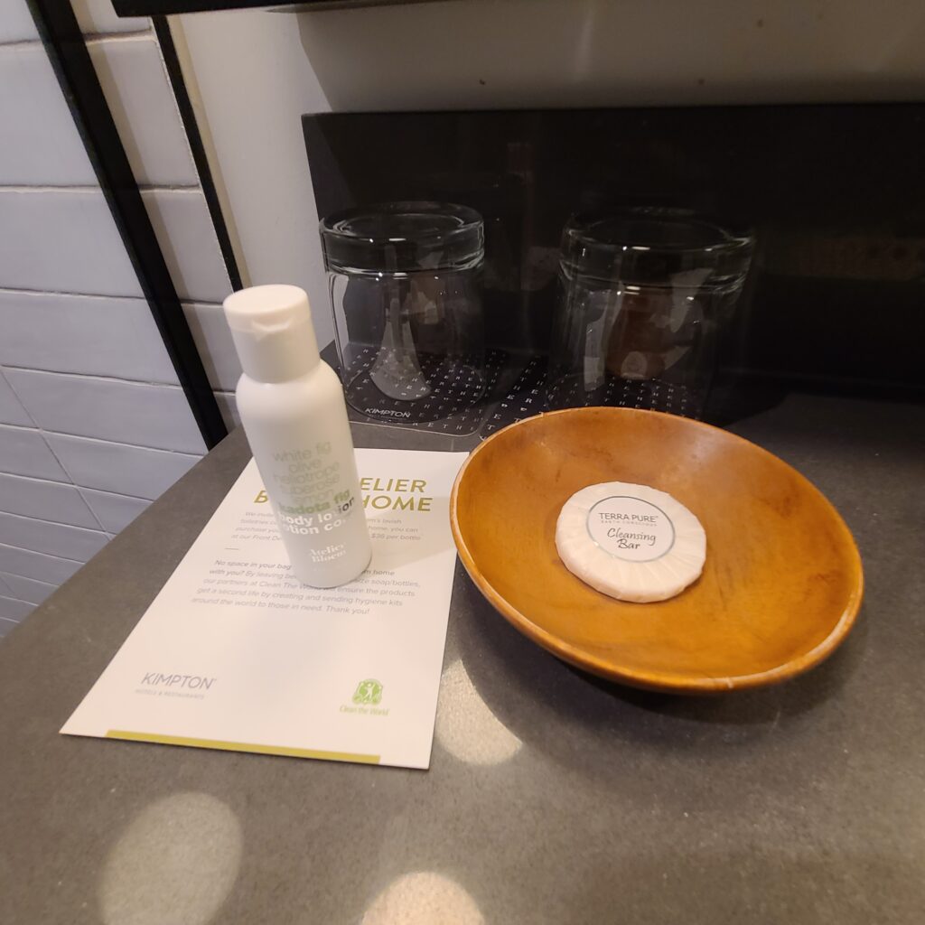 Kimpton Everly Hotel Hand Soap & Lotion