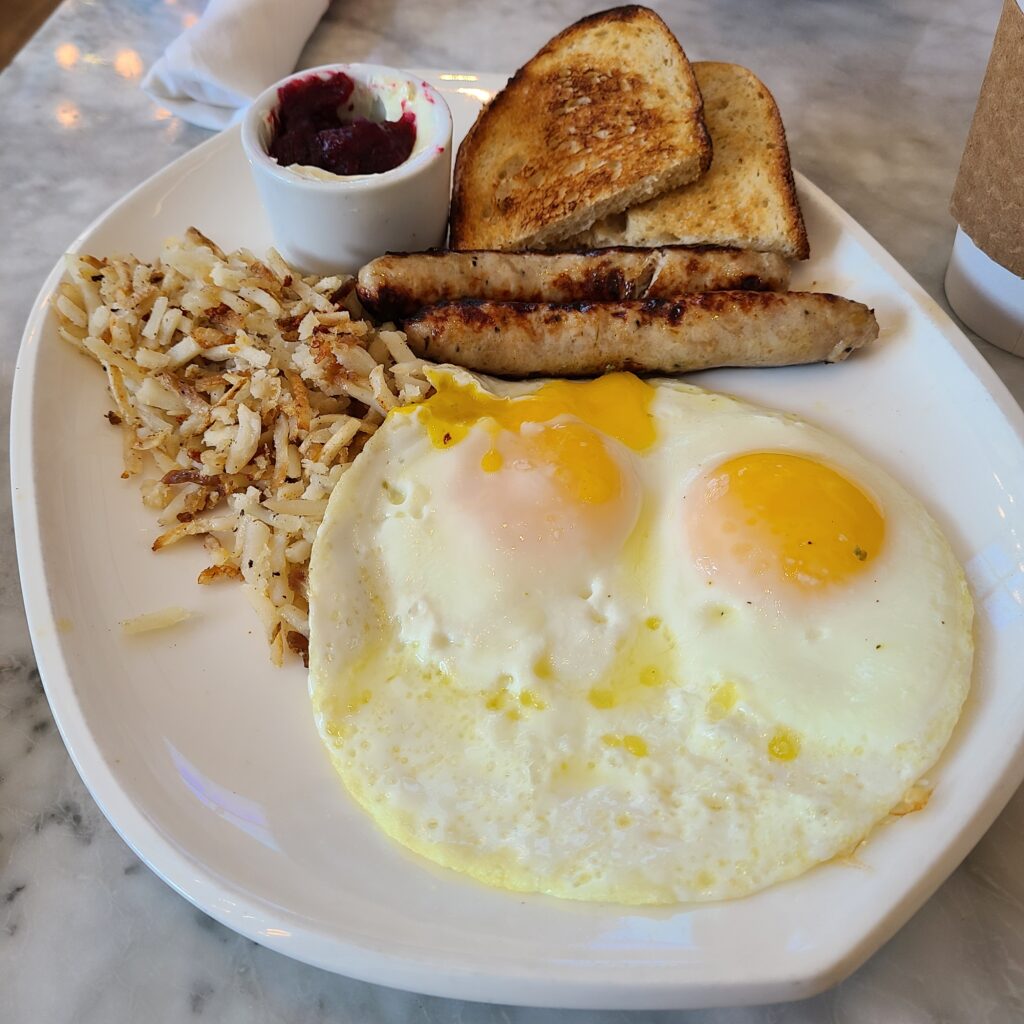 Kimpton Everly Hotel Breakfast, Jane Q "Have It Your Way"