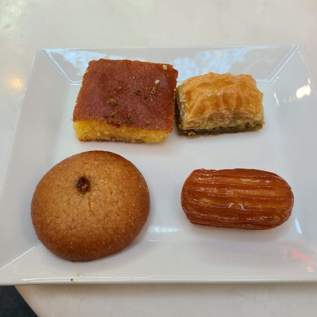 Turkish Airlines Business Class Lounge, Istanbul Airport Self-Serve Turkish Sweets
