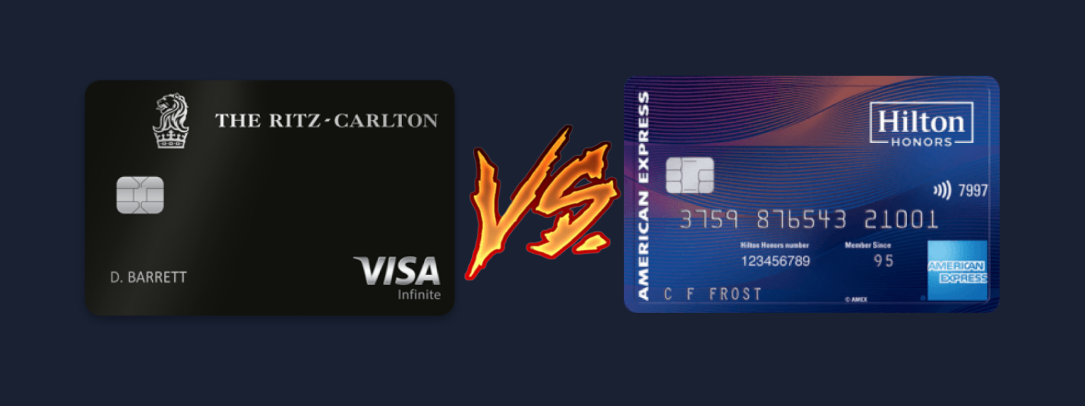The RitzCarlton Card vs. Hilton Honors Aspire Card
