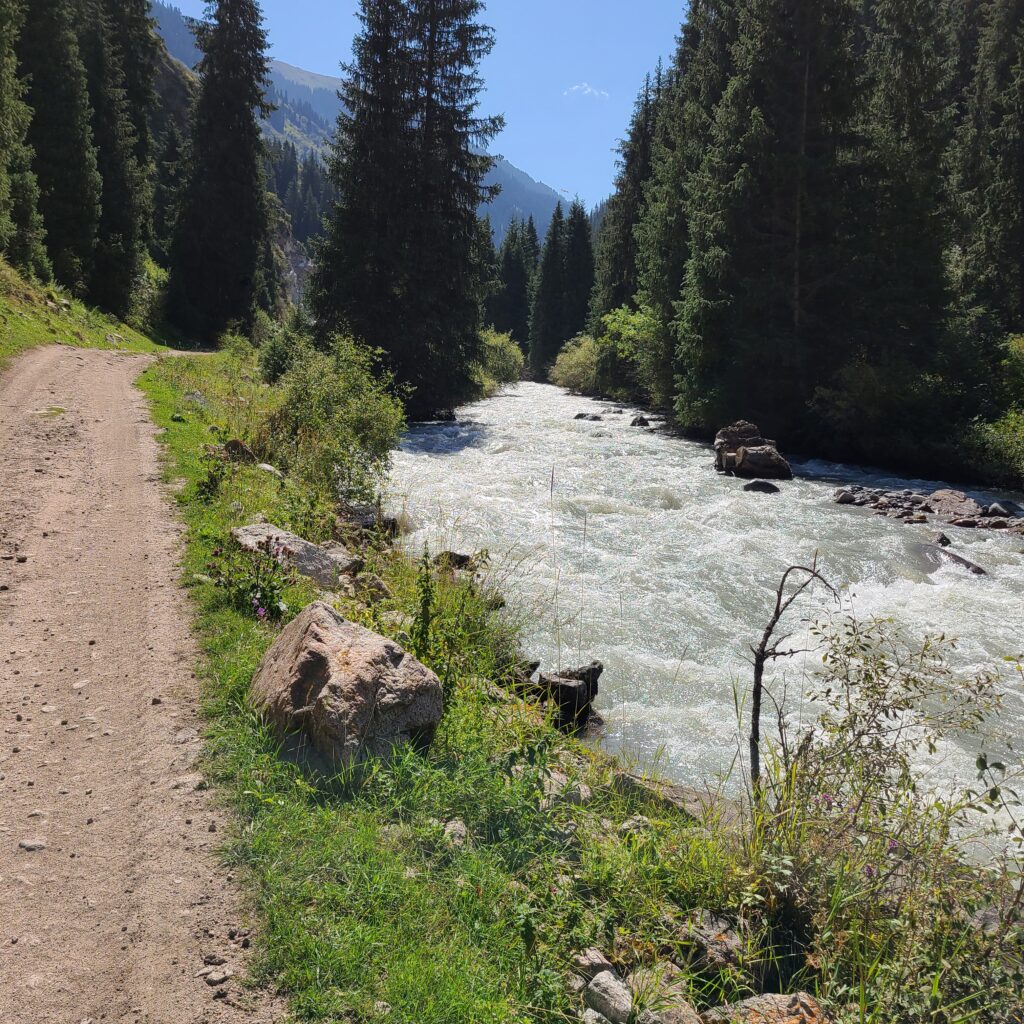 Altyn Arashan Water Stream