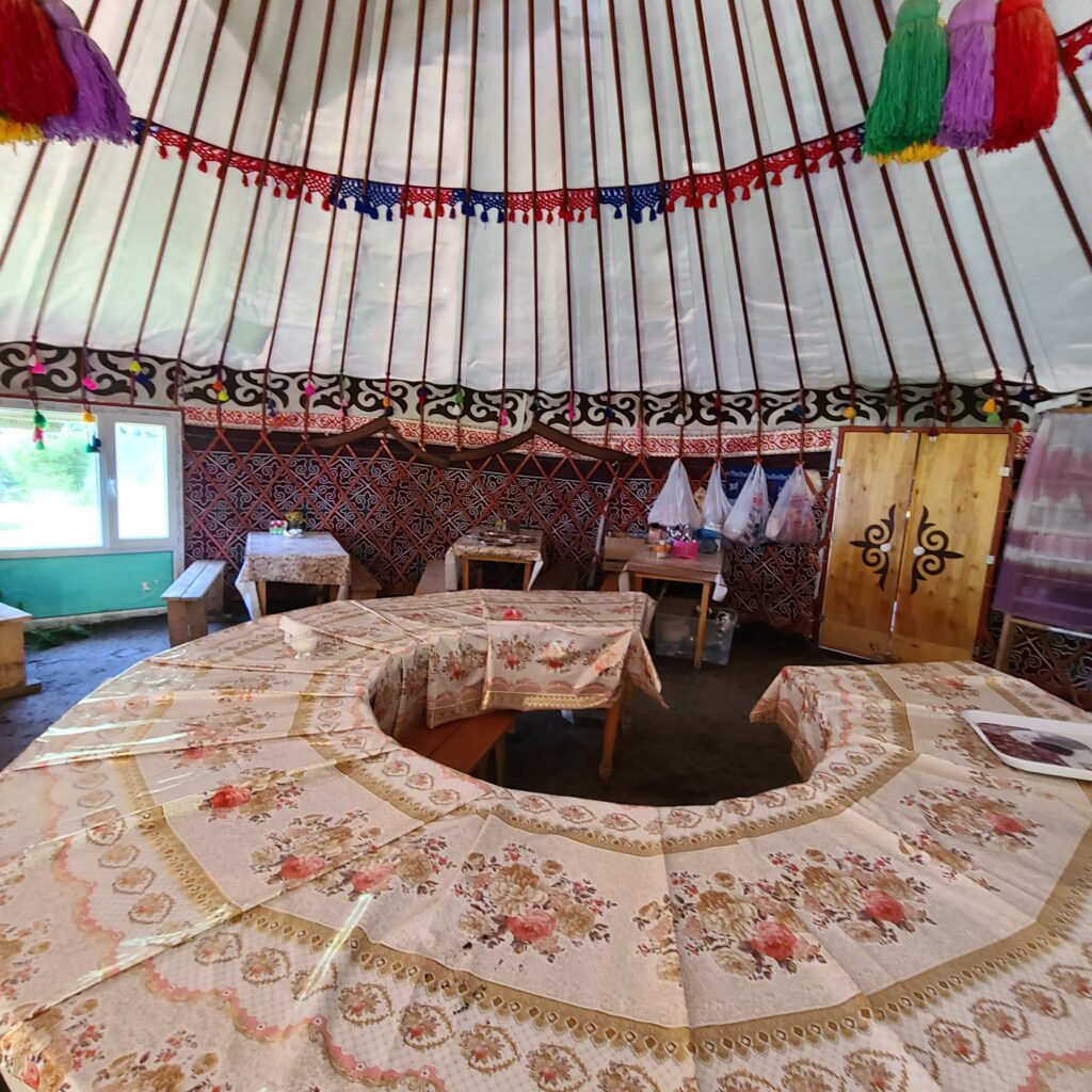 Altyn Arashan rYurt Camp Common Area