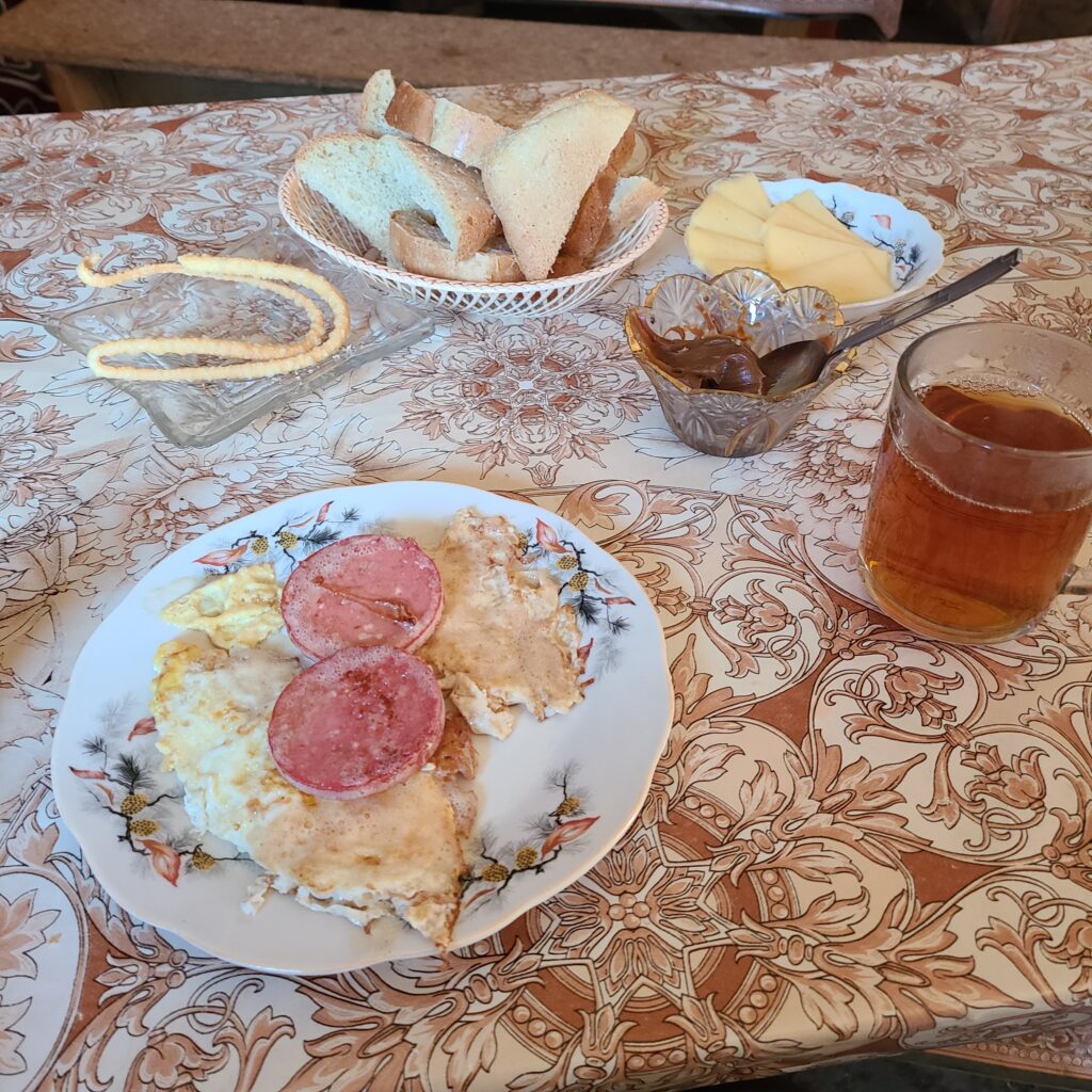 Yurt Camp Breakfast