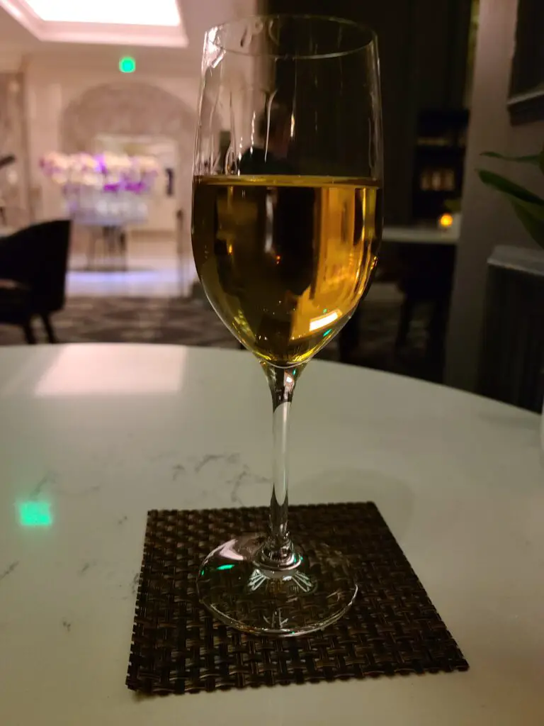 The Lobby Lounge at Ritz-Carlton SF Chateau Wine