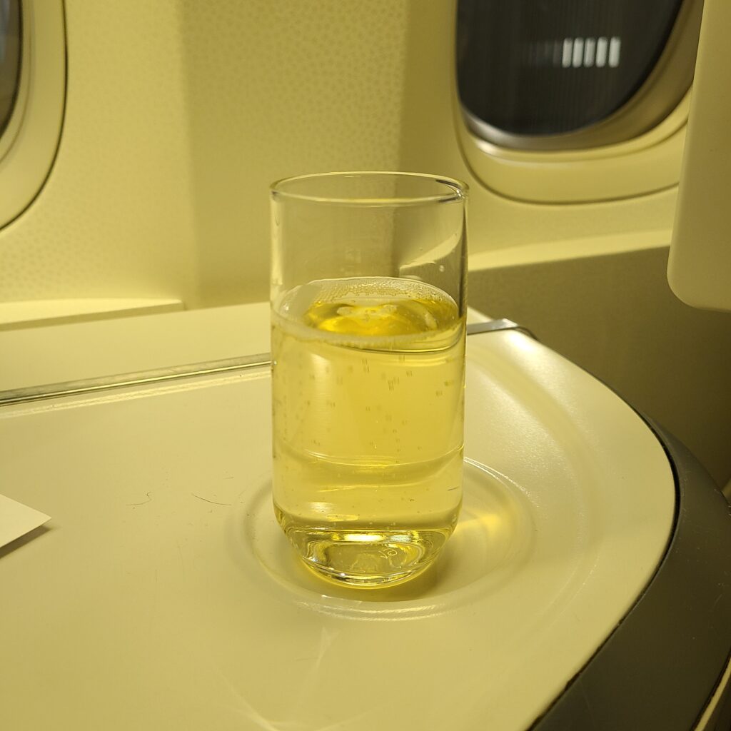 Air France Business Class Boeing 777-300ER Cuvée Royale Brut by Joseph Perrier