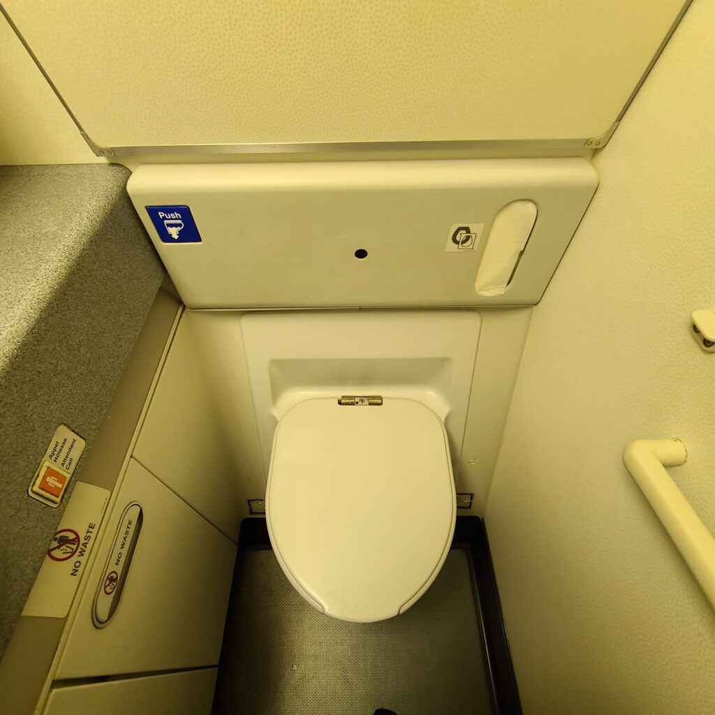 Air France Old Business Class Boeing 777-300ER Toilet