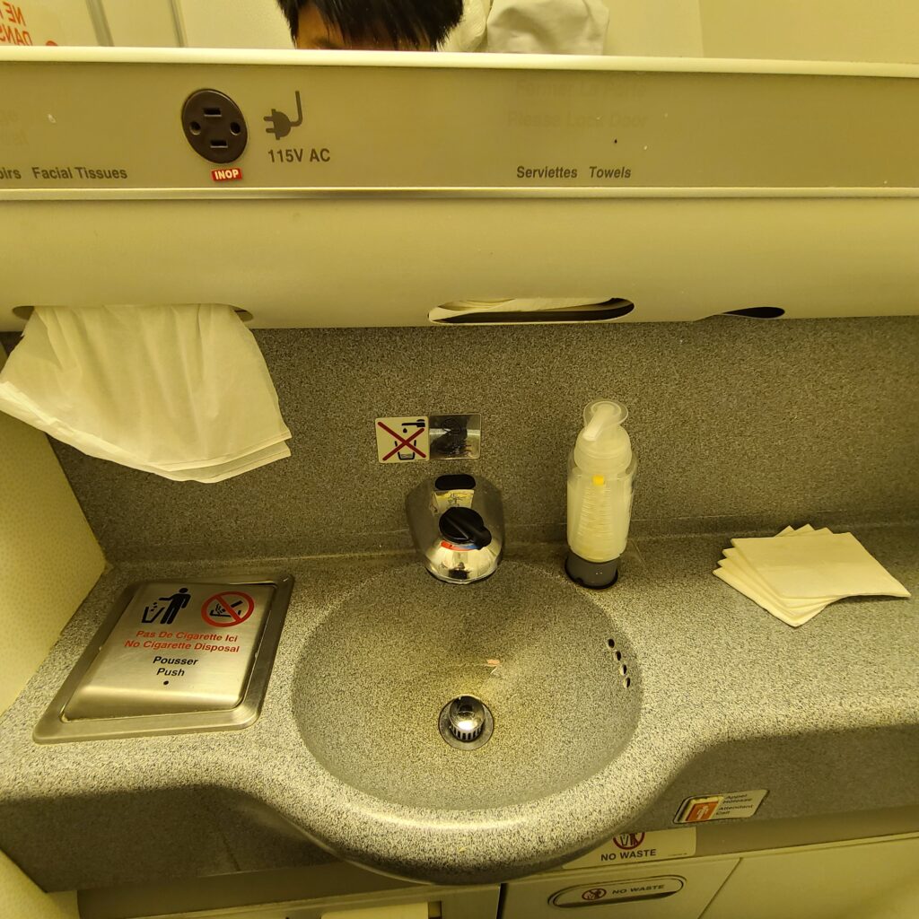 Air France Old Business Class Boeing 777-300ER Sink